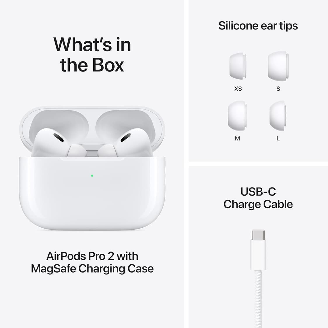 애플 정품 에어팟 프로 2세대 USB-C 타입 노이즈캔슬링 무선 이어폰 상품이미지8