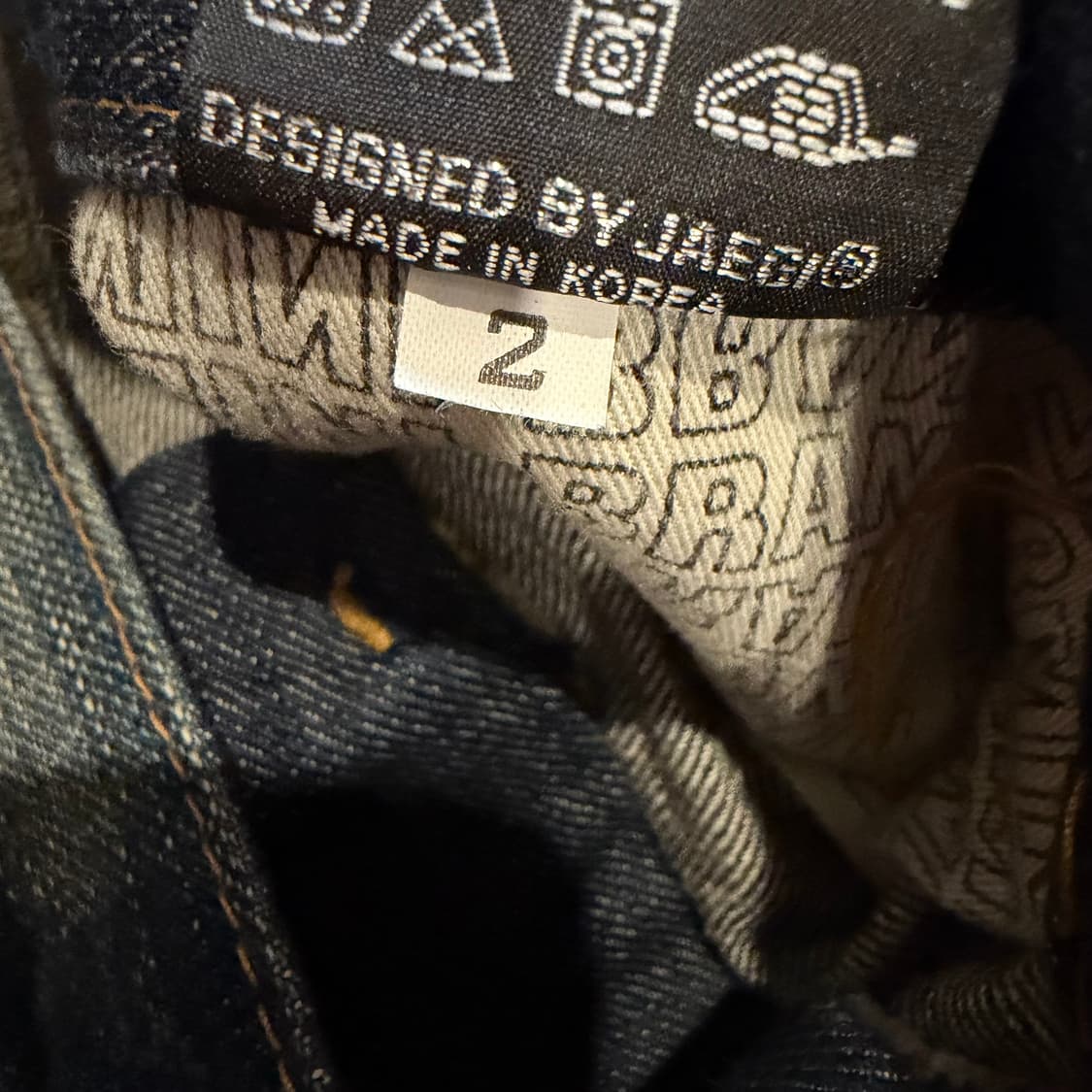 MINI Brand 78 워싱 데미지 데님팬츠 XL 상품이미지3