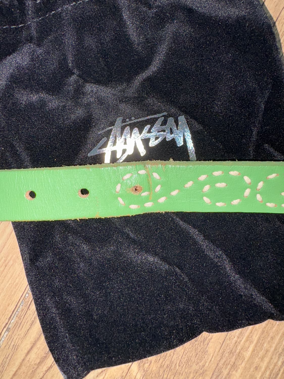 스투시 자수 S 벨트 제이드 (L,XL) 상품이미지3