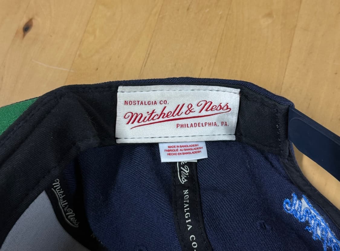 NBA 미첼앤네스 오클라호마 시티 썬더 스냅백 모자 상품이미지5