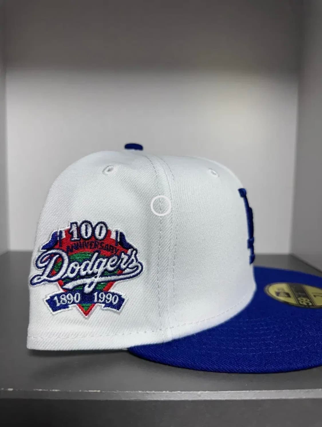 뉴에라 LA 다저스 화이트/블루 7 3/8 상품이미지2