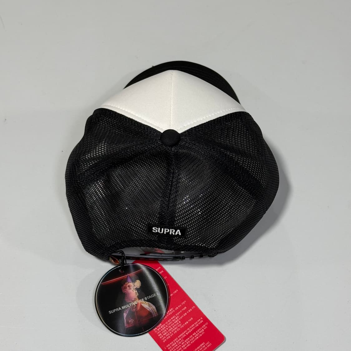 [SUPRA X #7298] MESH TRUCKER CAP BLACK 상품이미지3