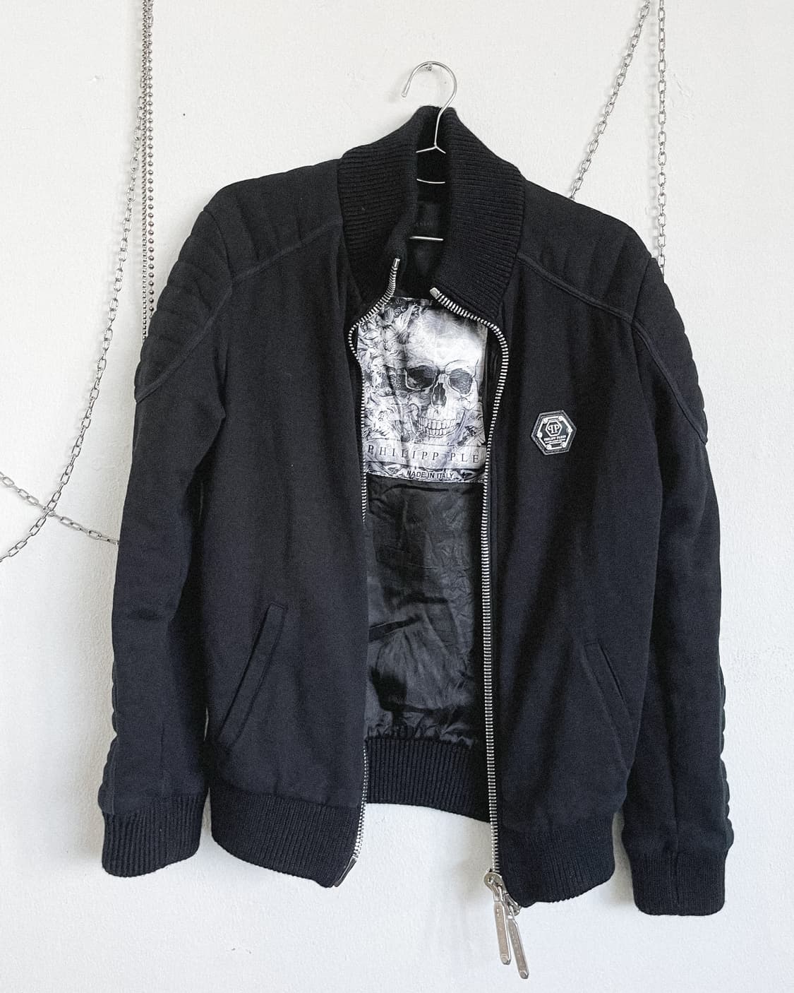 필립플레인 코튼 바이커 집업 상품이미지5