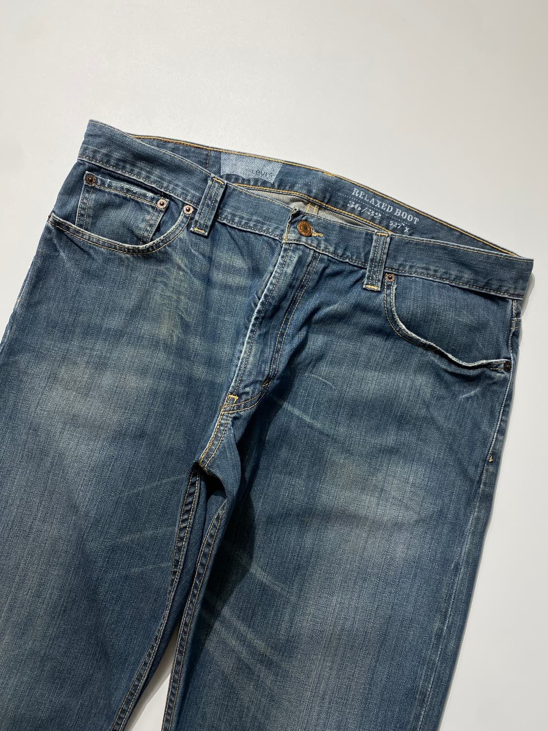 [36] 00s Levi's 527 리바이스 릴렉스 부츠컷 데님팬츠 상품이미지4