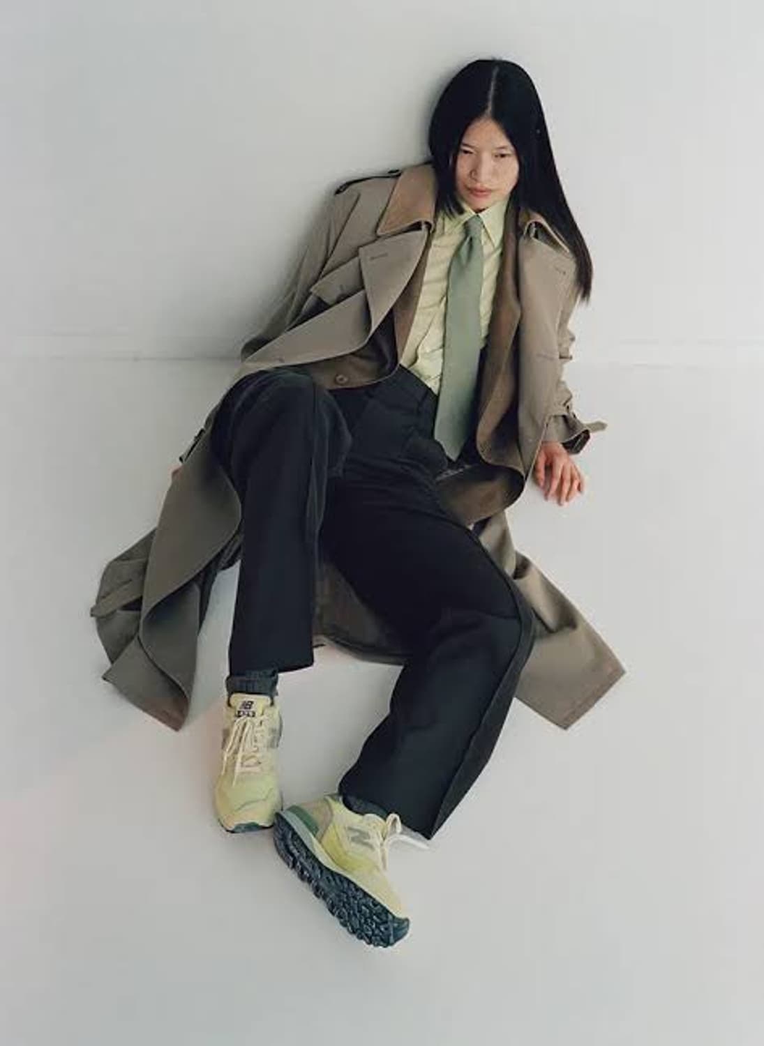 오라리 X 뉴발란스 475 알로에 워시 비치넛 285사이즈 상품이미지3