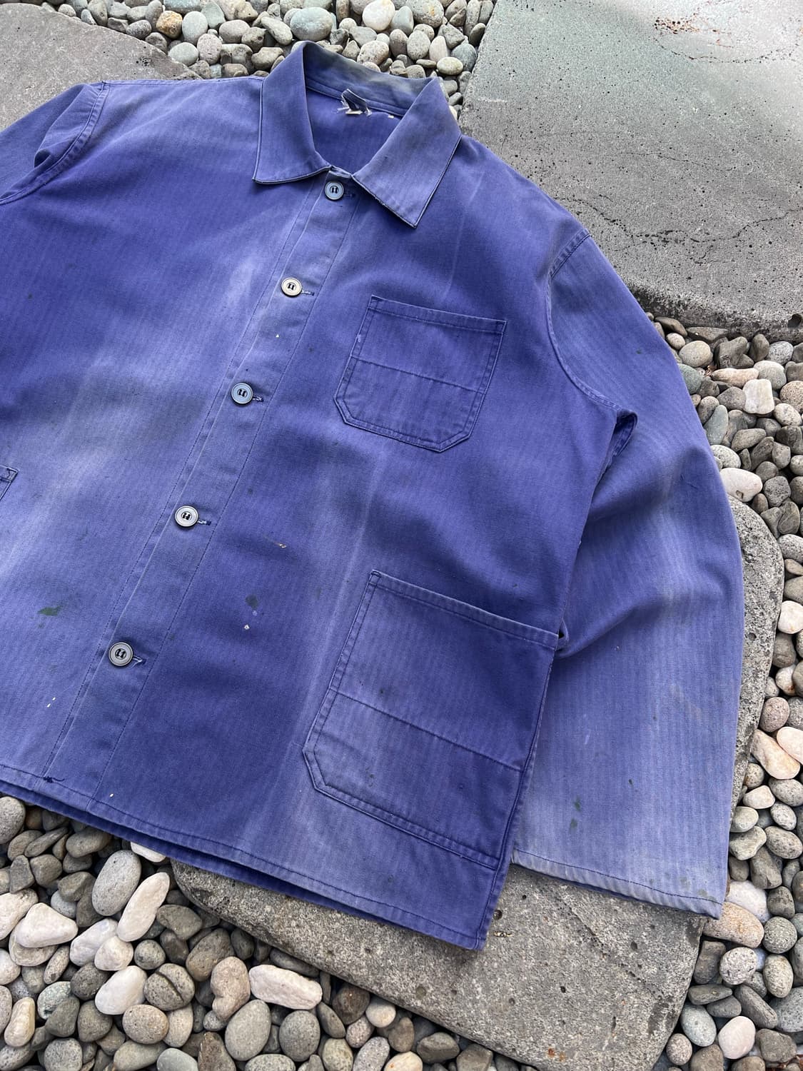 VINTAGE HARD SUN FADED HBT 썬페이드 프렌치워크자켓 상품이미지5
