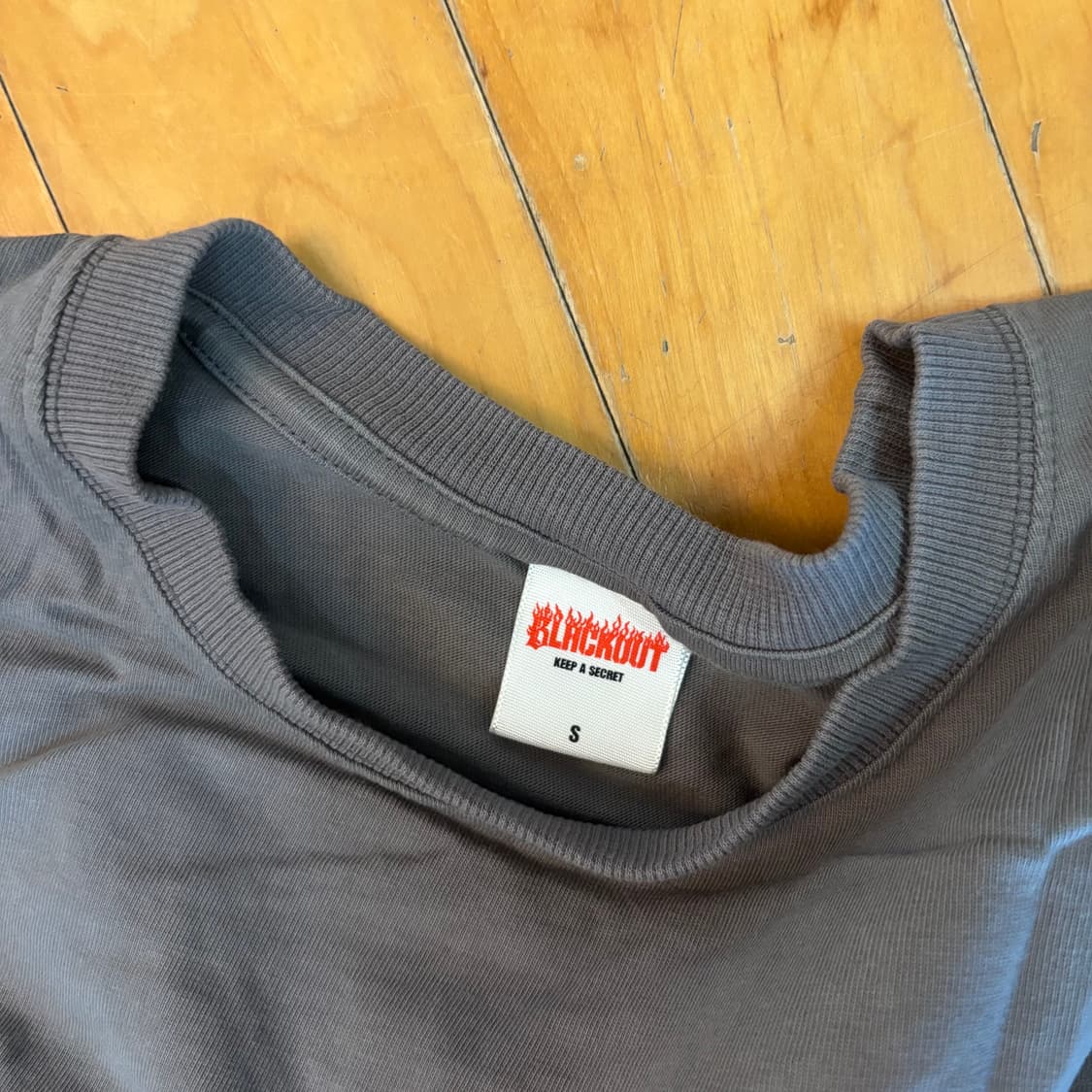 블랙아웃 미키 반팔 S 상품이미지2