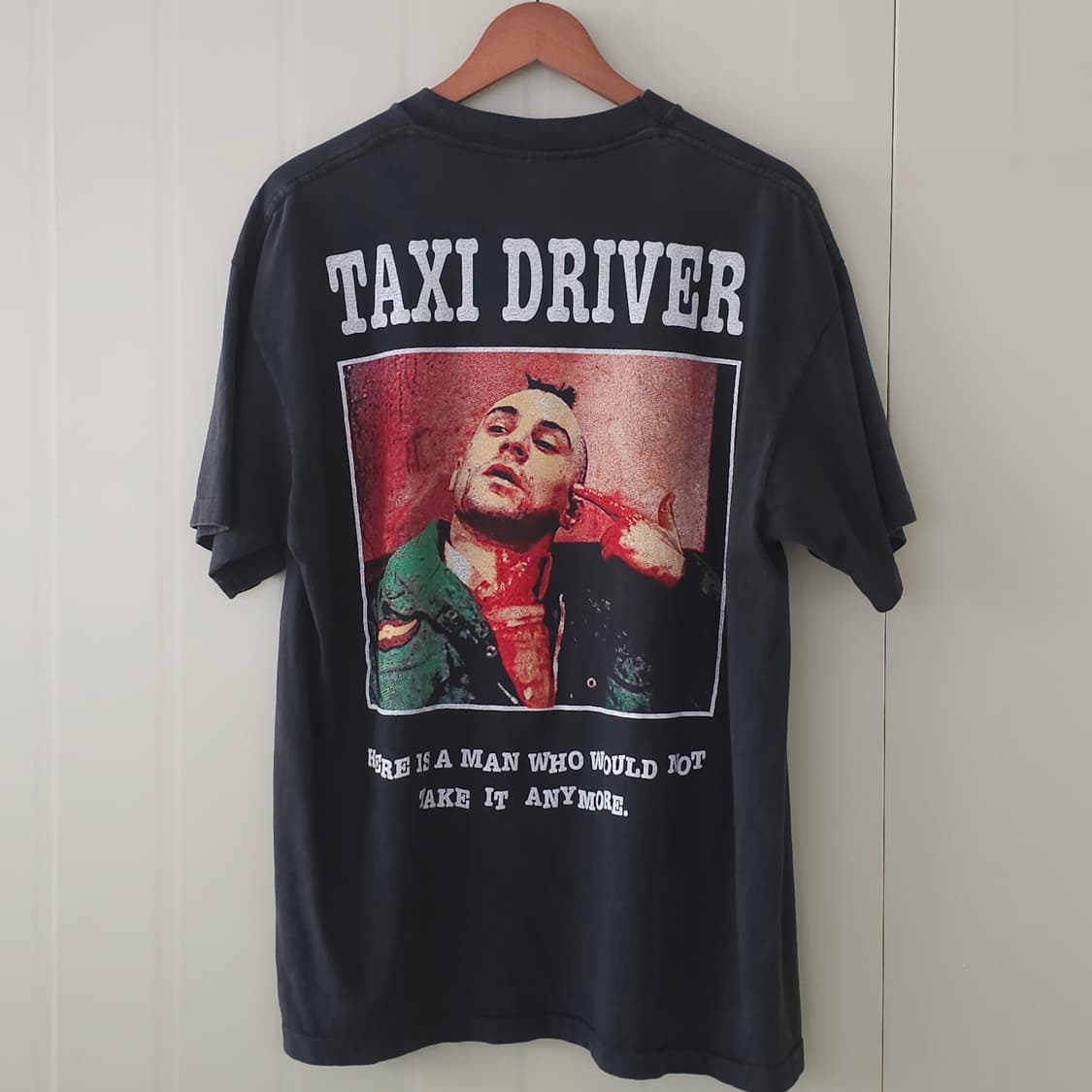 택시드라이버 빈티지 리프린트 티셔츠 상품이미지1