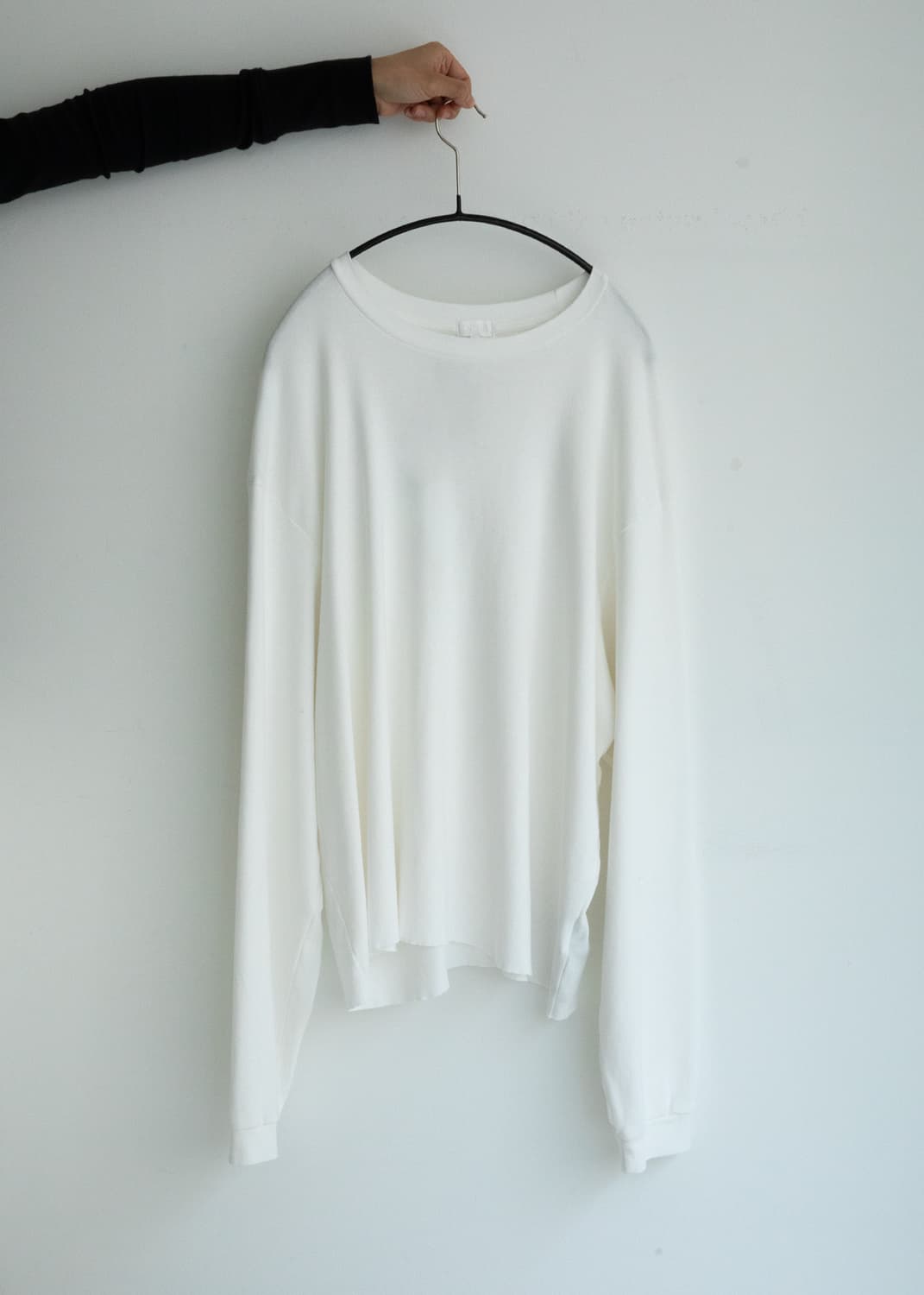 COTTON RIB CROPPED LONG SLEEVE 이니어 innir 상품이미지3