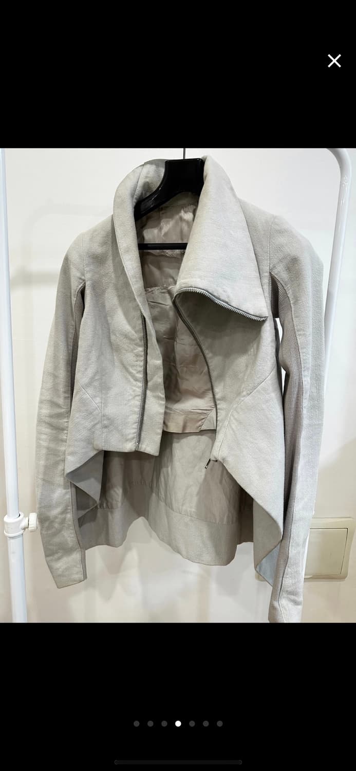 릭오웬스 하이넥 자켓 런웨이 피스 상품이미지4