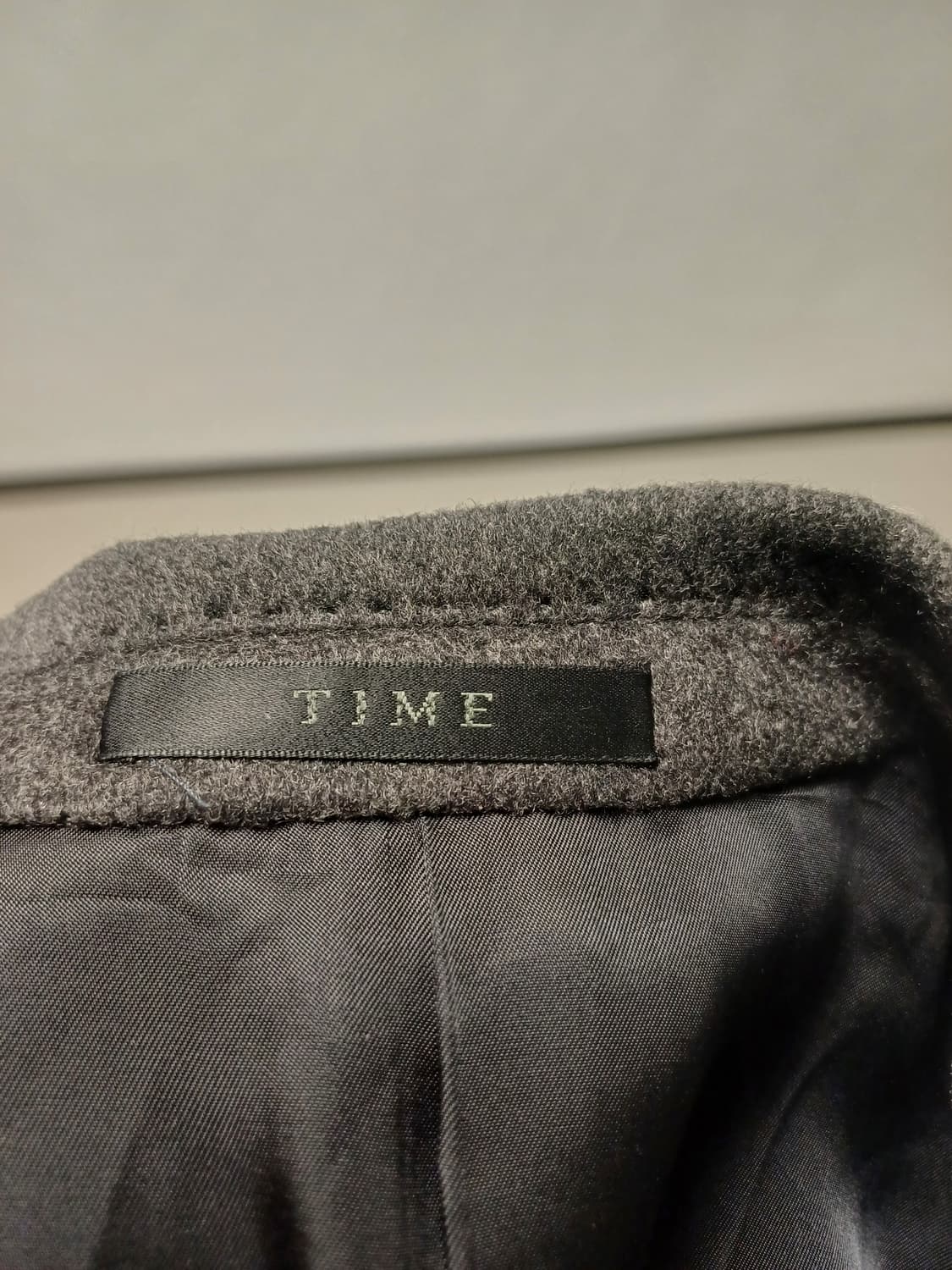 TIME 한섬 남성 울캐시미어 코트 95 상품이미지5