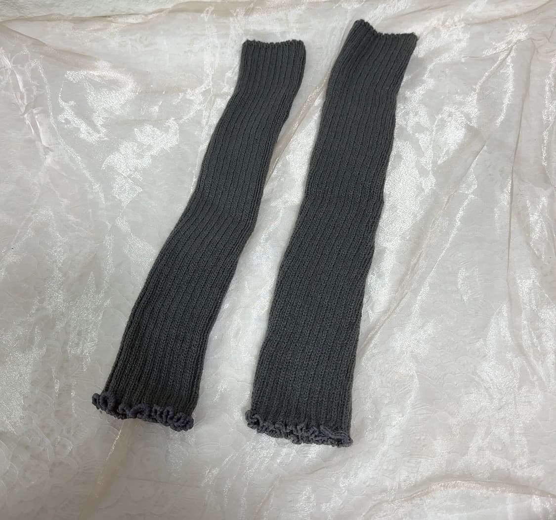 빈티지 그레이 니트 발토시 레그워머 상품이미지1