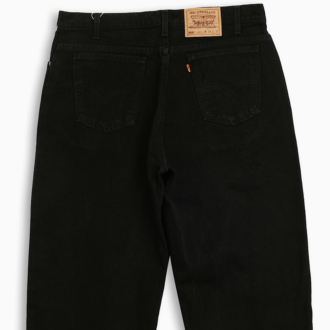 리바이스 560 오렌지탭 흑청 90s USA 36인치 OR5603804 상품이미지6