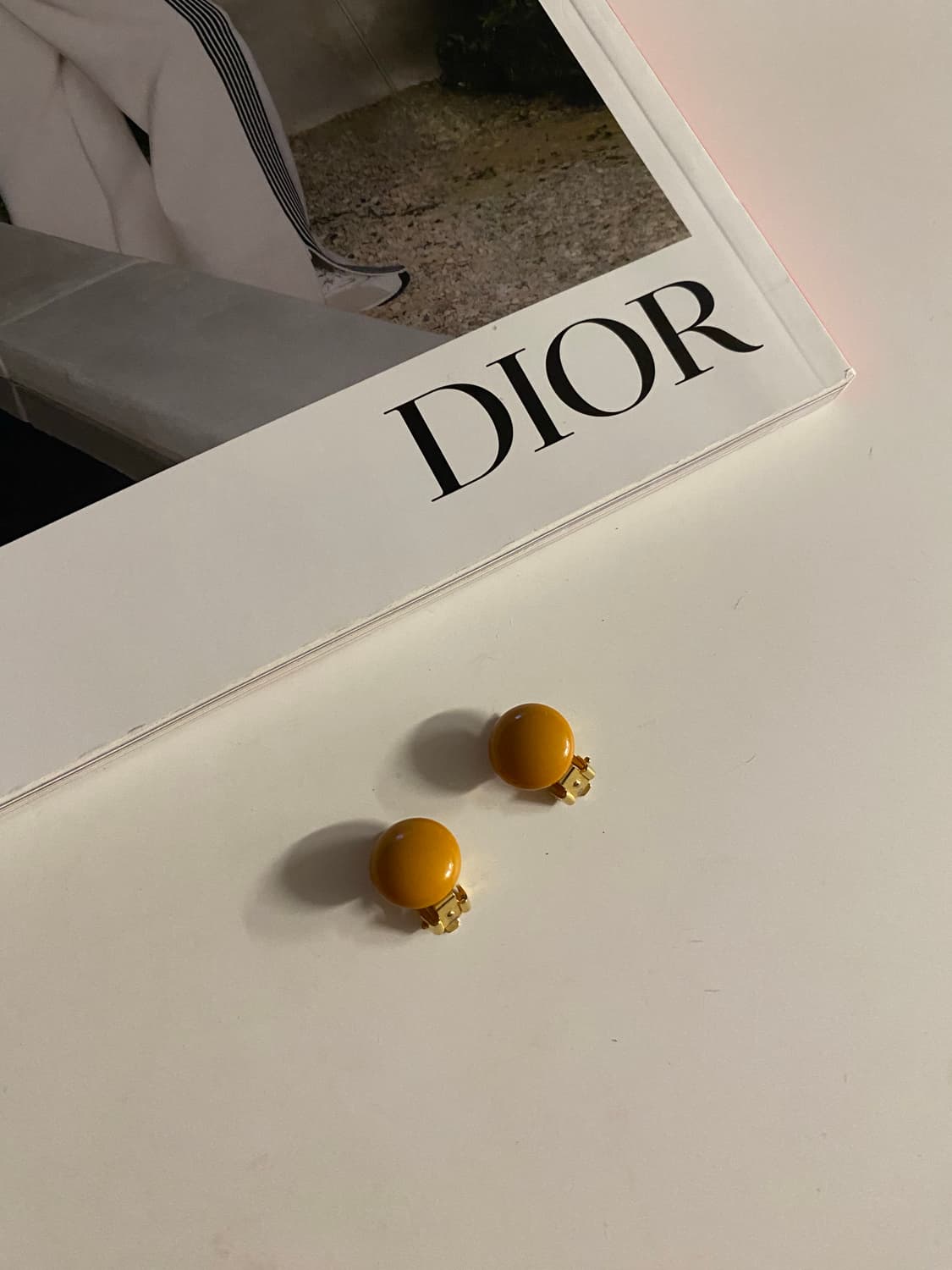 카라멜색상 귀찌 귀걸이 상품이미지1