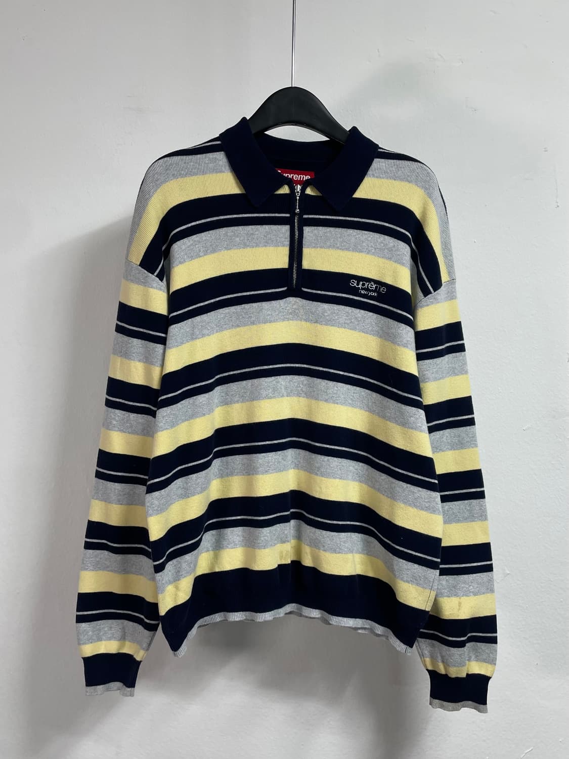  24fw 슈프림 집 롱슬리브 폴로 카라 니트 (on.326)   상품이미지1