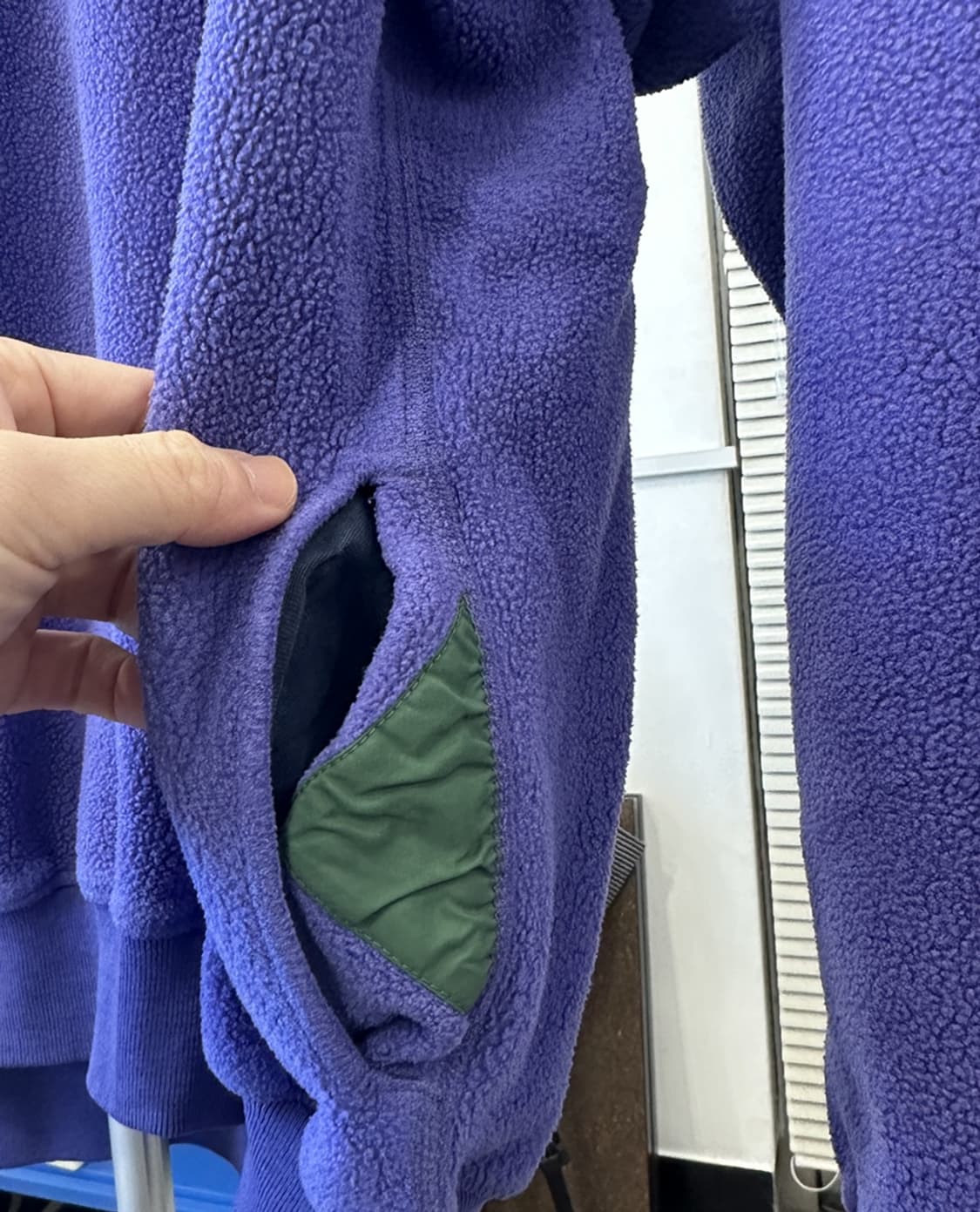 90s (1991) 빈티지 파타고니아 쿼터 버튼업 플리스 (XL) 상품이미지7