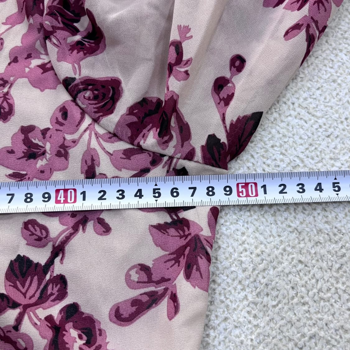 실측확인 빈티지 플로워 원피스 0423E 상품이미지5