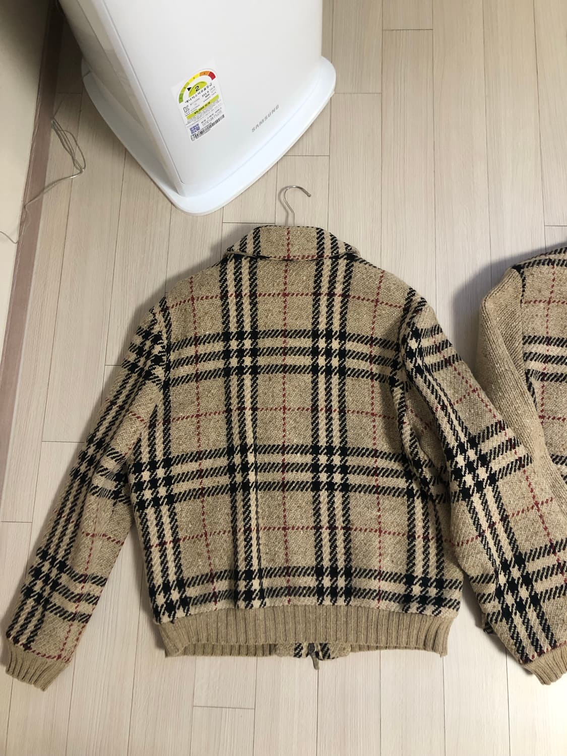 버버리 런던 모직 자켓 50 상품이미지5