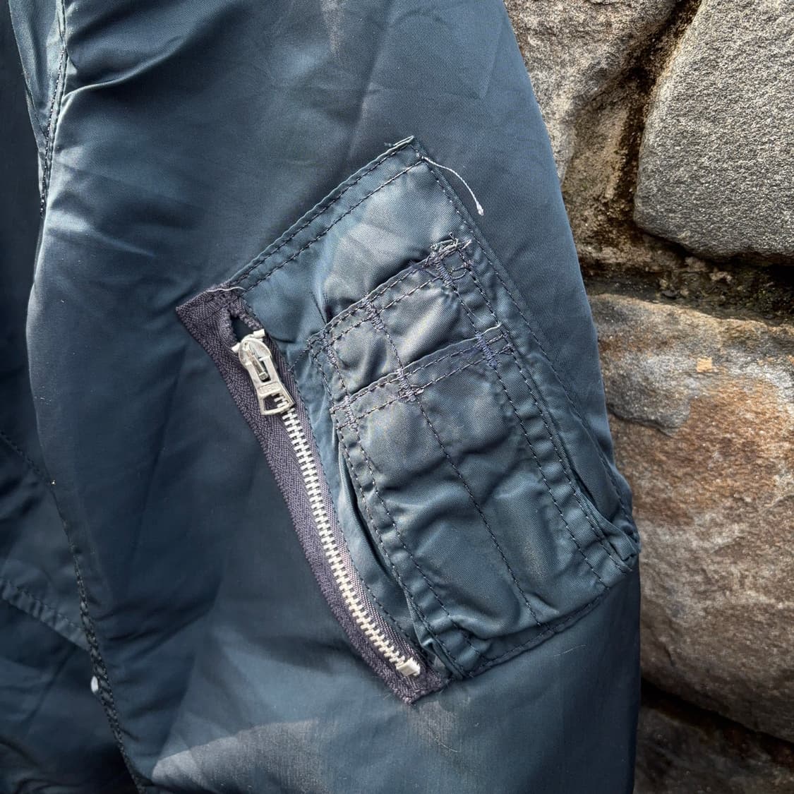 80~90s USA 알파 인더스트리 L-2B 자켓 상품이미지5