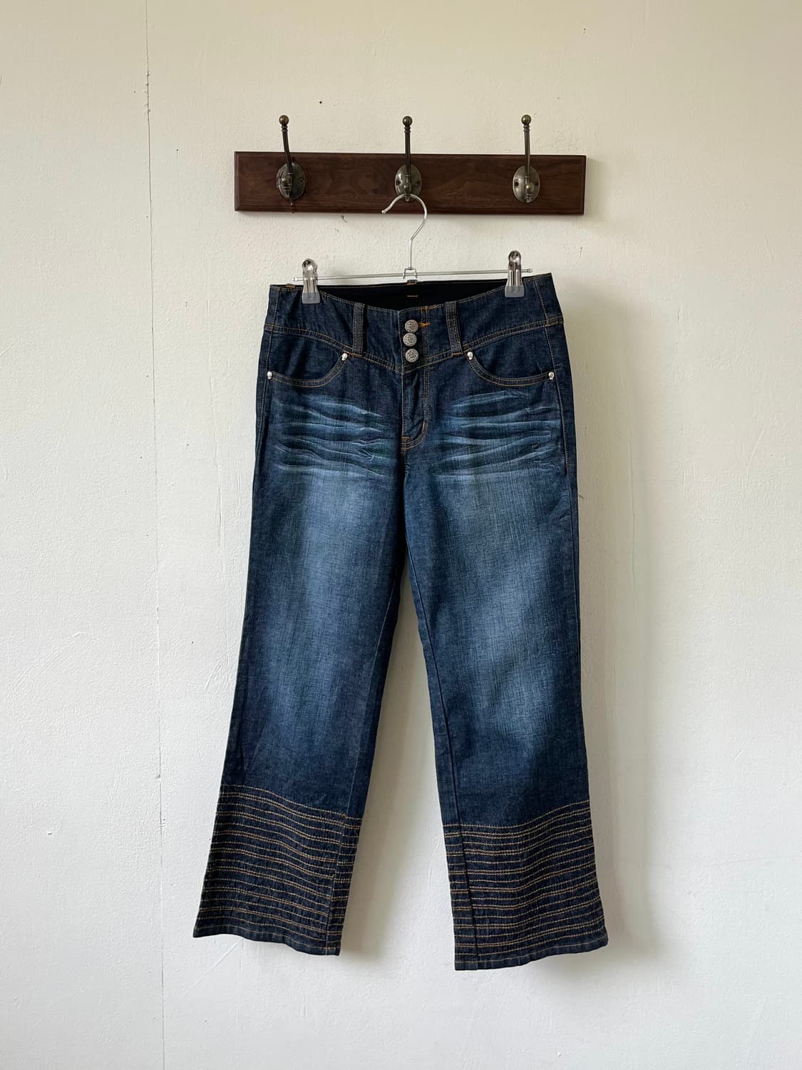 Japan vtg 데님스컬 팬츠 상품이미지1