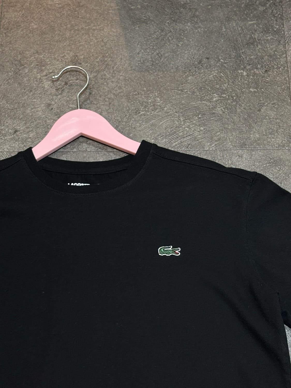 라코스테 반팔 티셔츠 블랙 105사이즈 상품이미지4