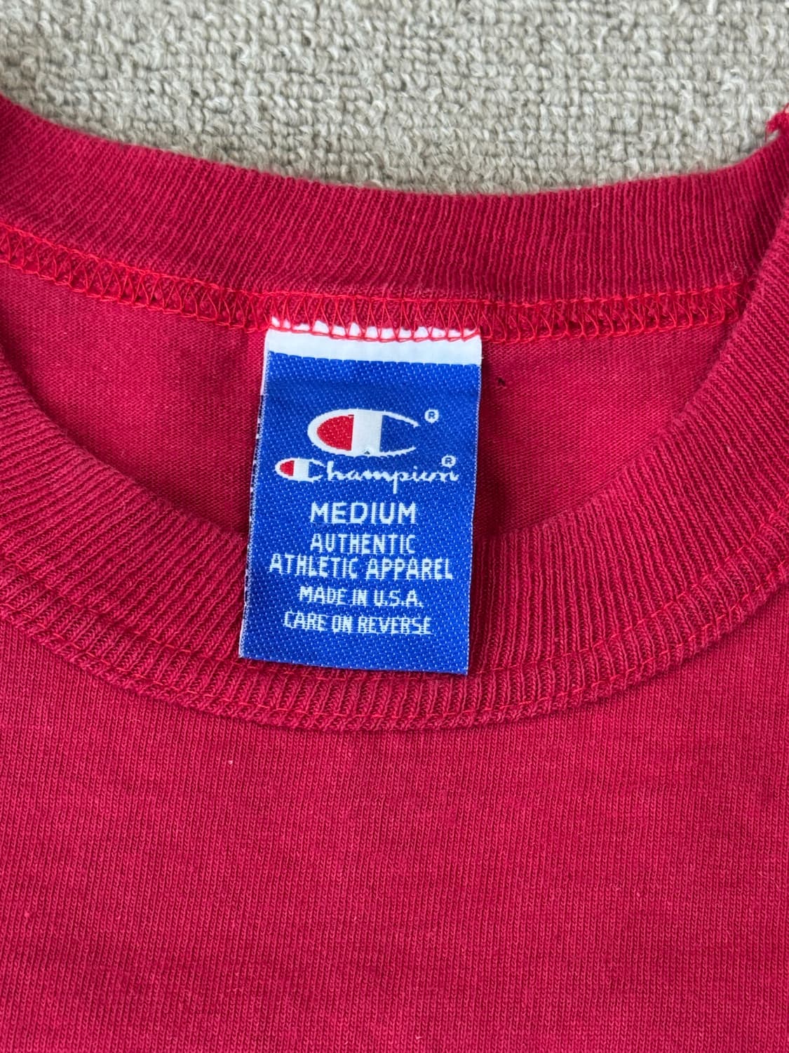 90년대 USA 빈티지 챔피온 티셔츠 상품이미지3