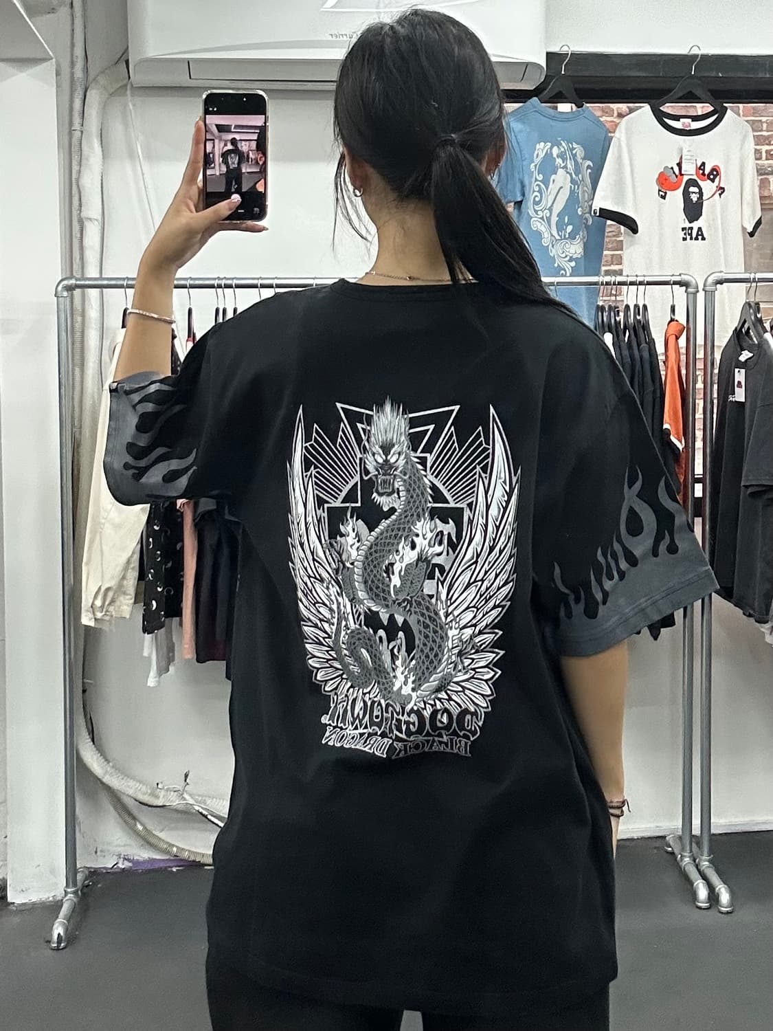도그타운 블랙드래곤 올드스쿨 티셔츠 상품이미지1
