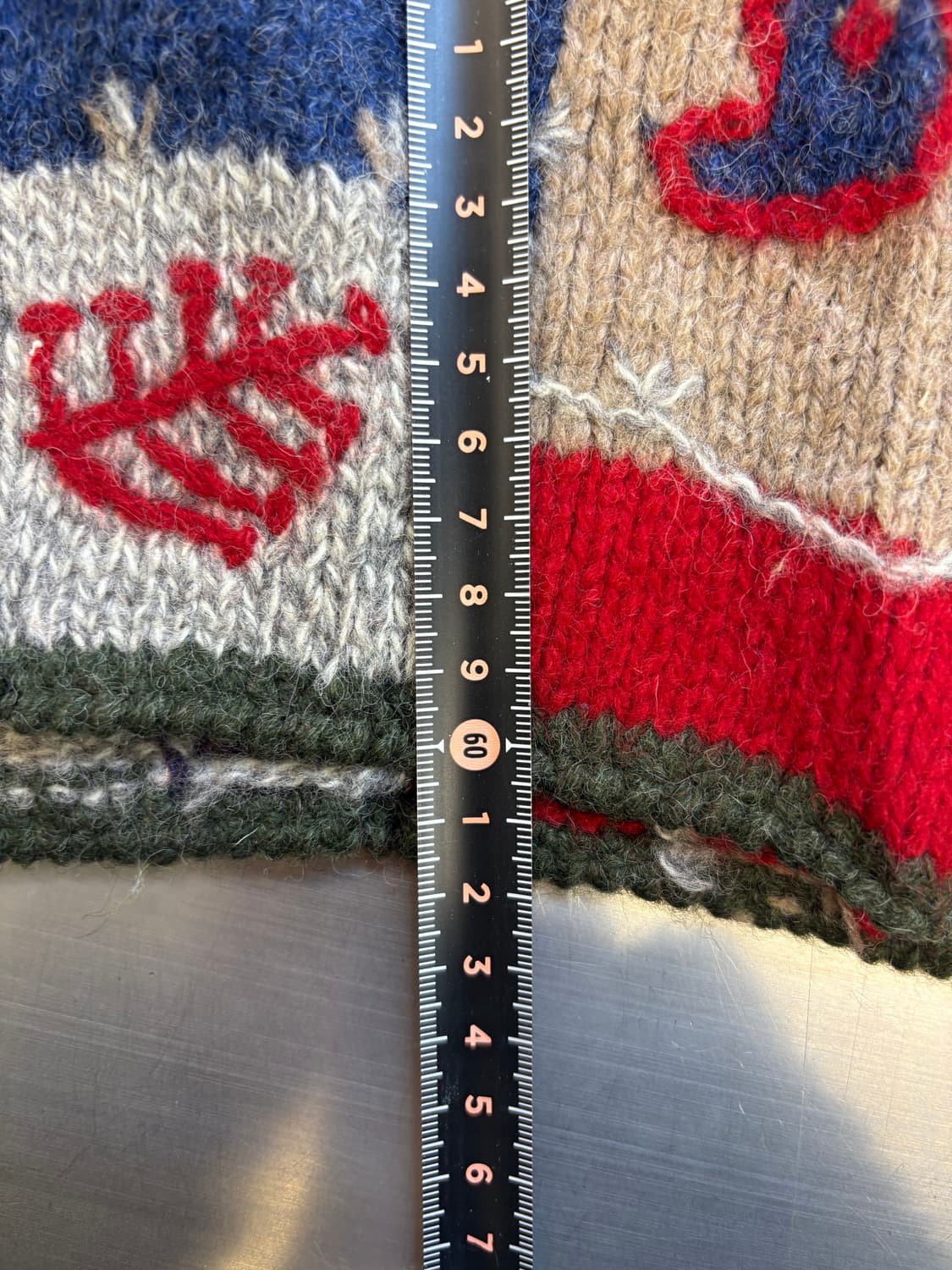 세인트 디온 패치워크 니트 스웨터 상품이미지7