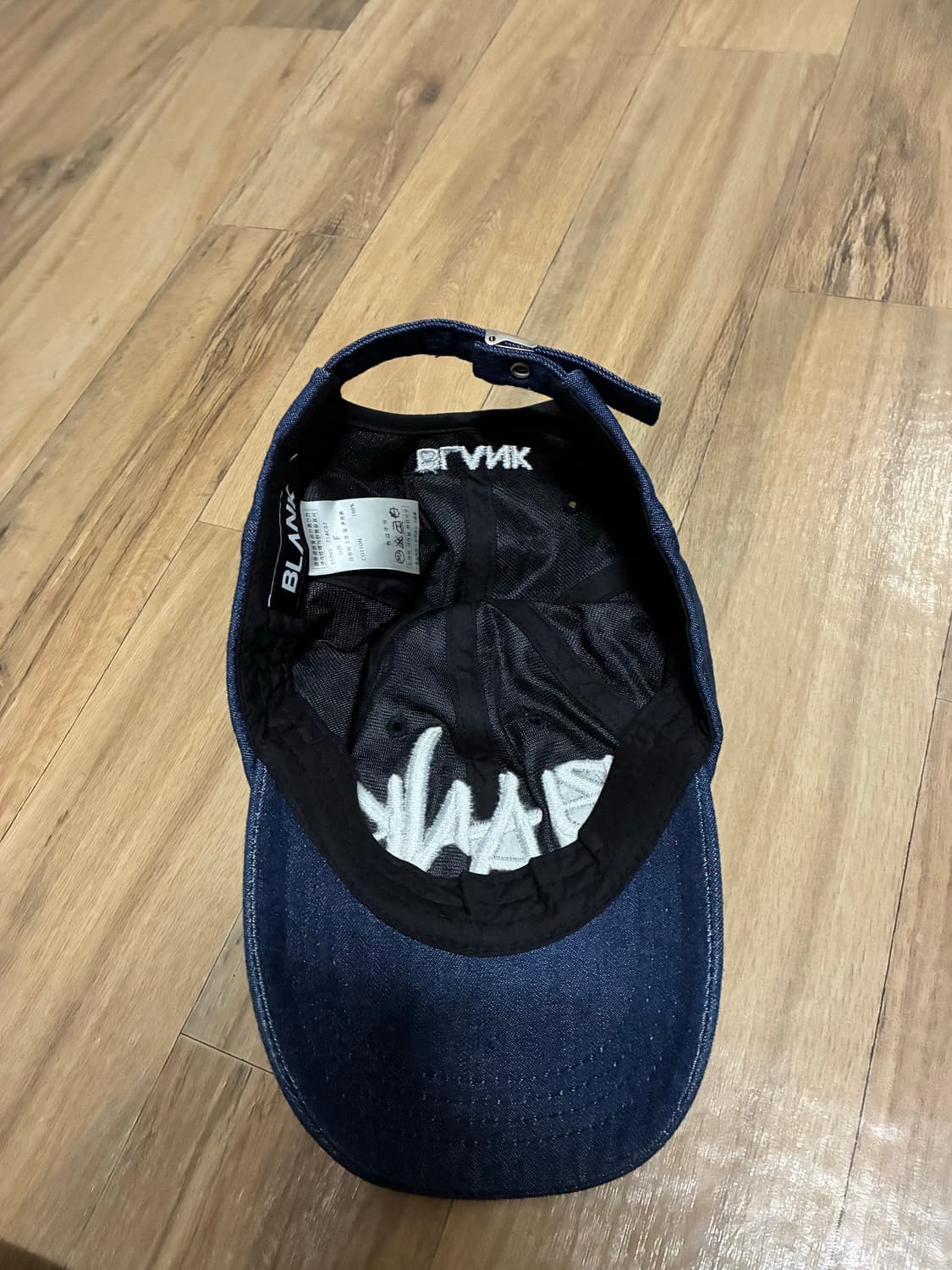 [새상품] BLANK 블랭크 데님 청 모자 상품이미지5