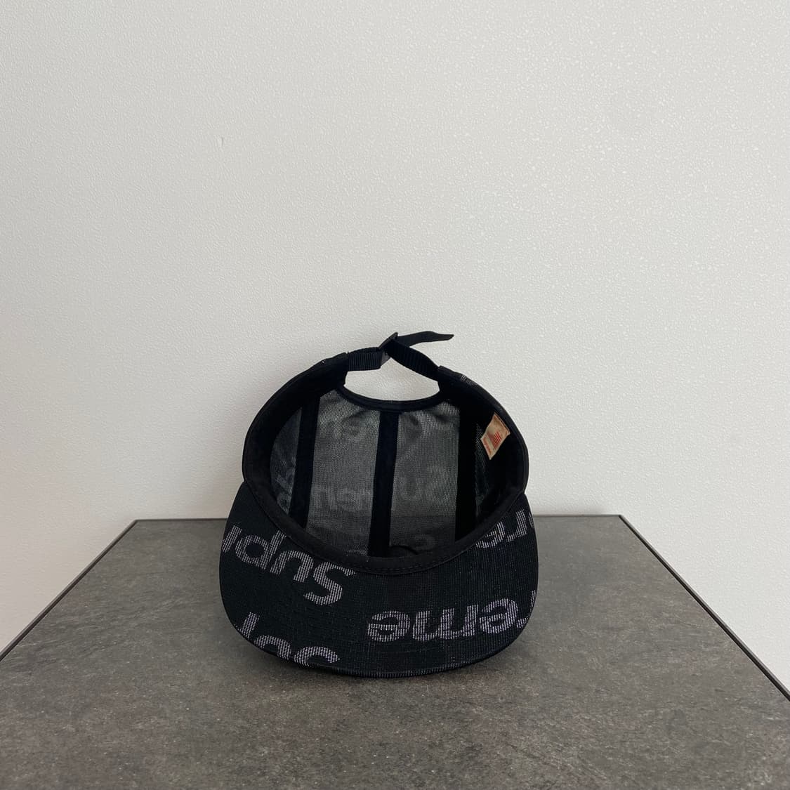 (OS) 슈프림 박스로고 캠프캡 모자 렌티큘러 블랙 상품이미지5