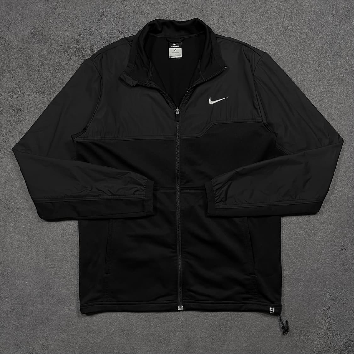 나이키 블랙 져지 집업 상품이미지1