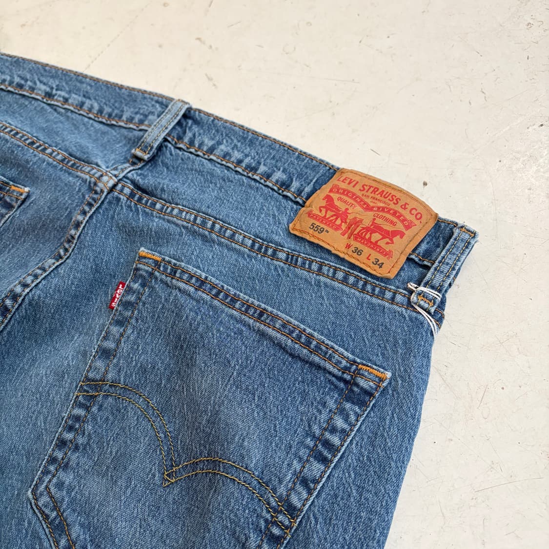리바이스 559 빈티지 데님팬츠 36x34 상품이미지8