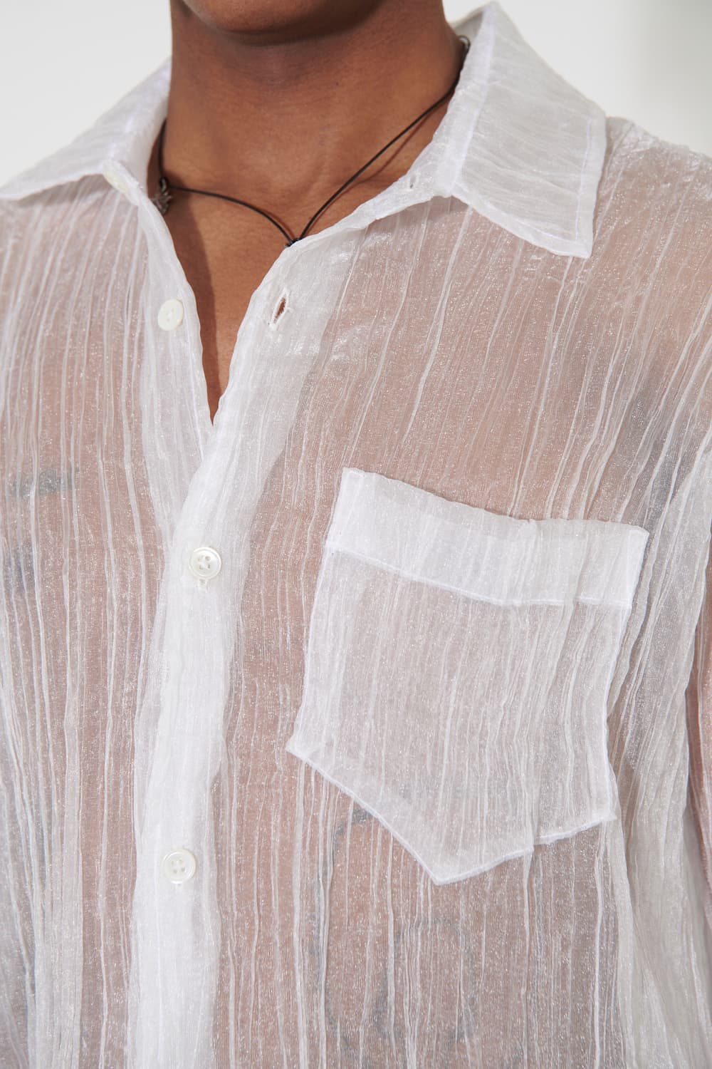 아워레가시 밀키 쿼츠 셔츠 48 새상품  상품이미지6