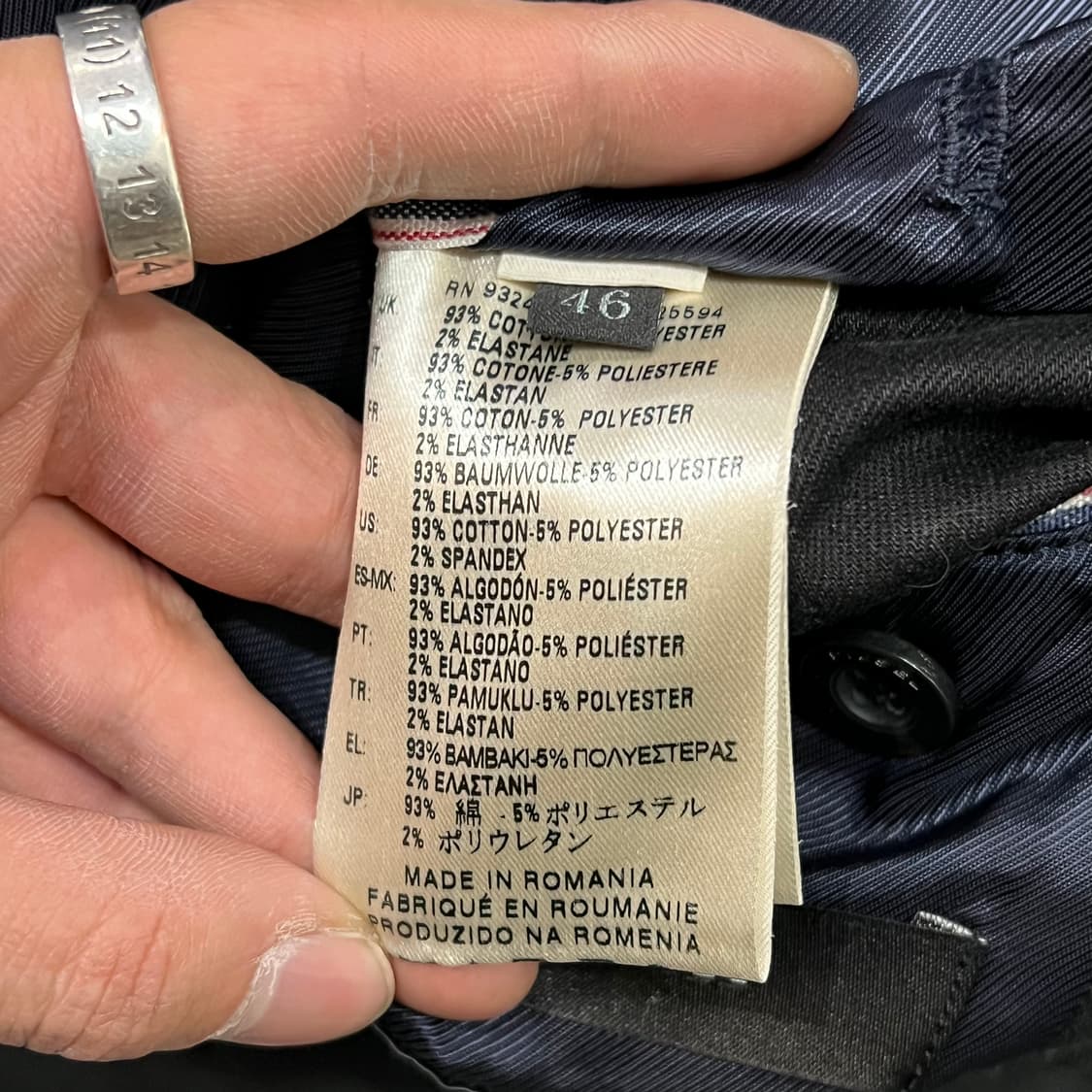  디젤 투버튼 블레이저 y14768 상품이미지6