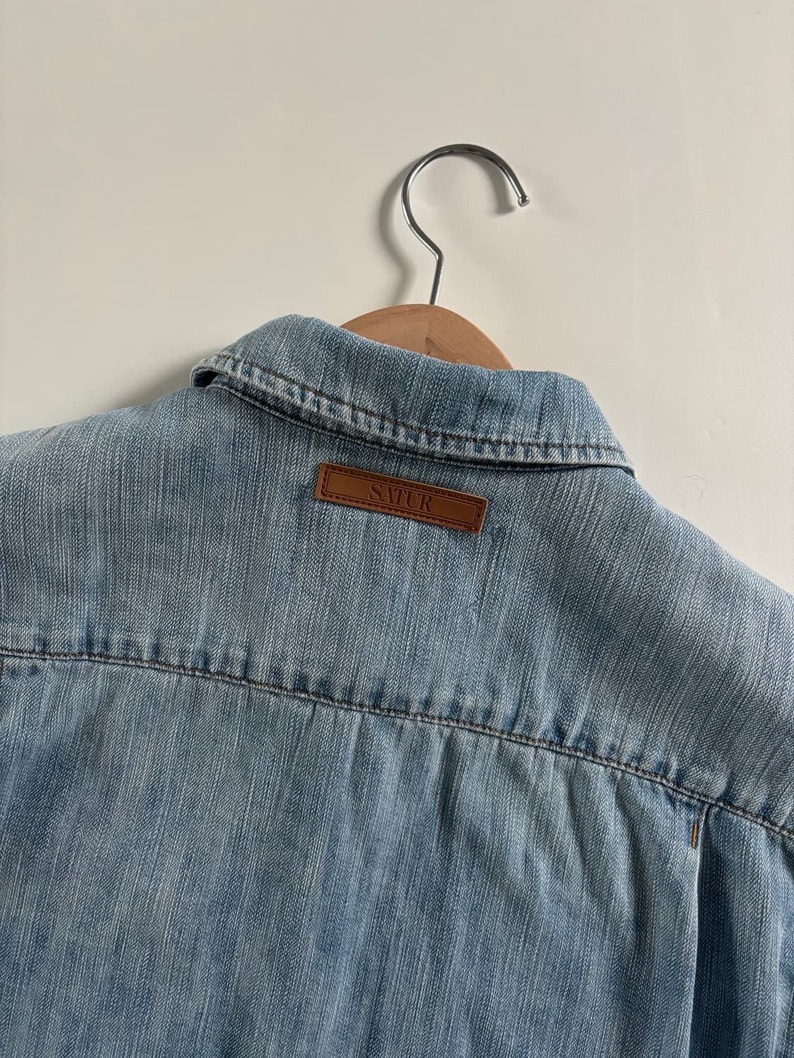Satur 새터 데님 셔츠자켓 상품이미지8