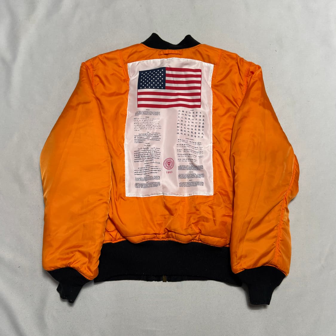 M 알파인더스트리 MA-1 리버시블 USAF 자켓 상품이미지5