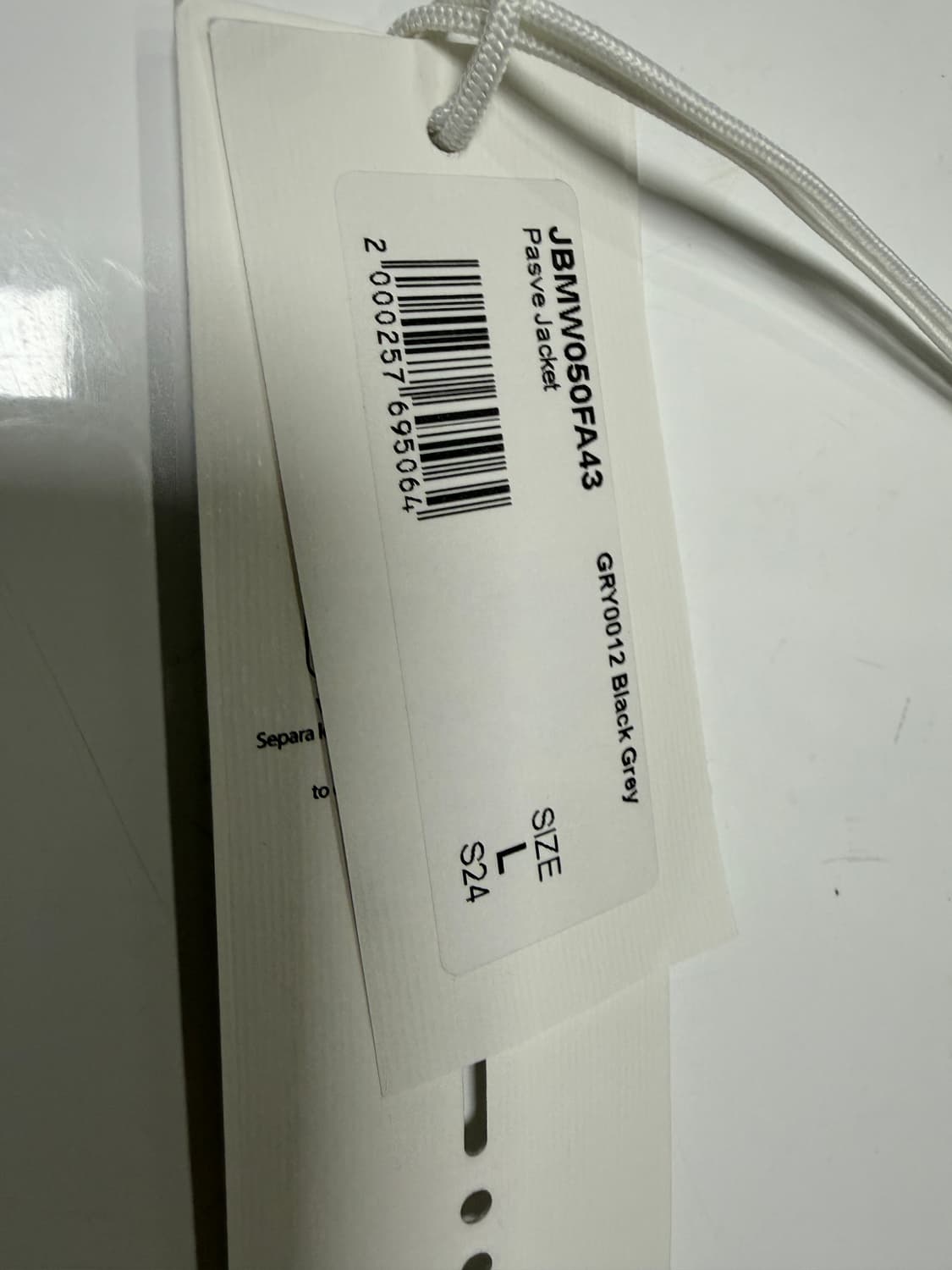 J.L-A.L_ - Pasve Jacket - Black / Grey 상품이미지5