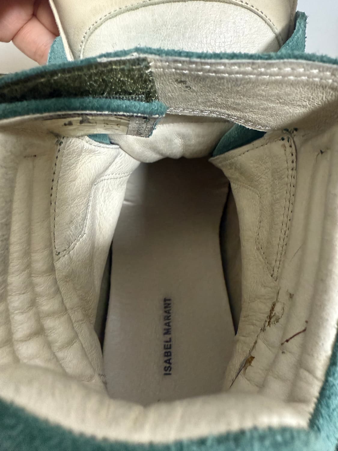 이자벨마랑 베켓 하이탑 스니커즈 그린 초록 38 상품이미지7