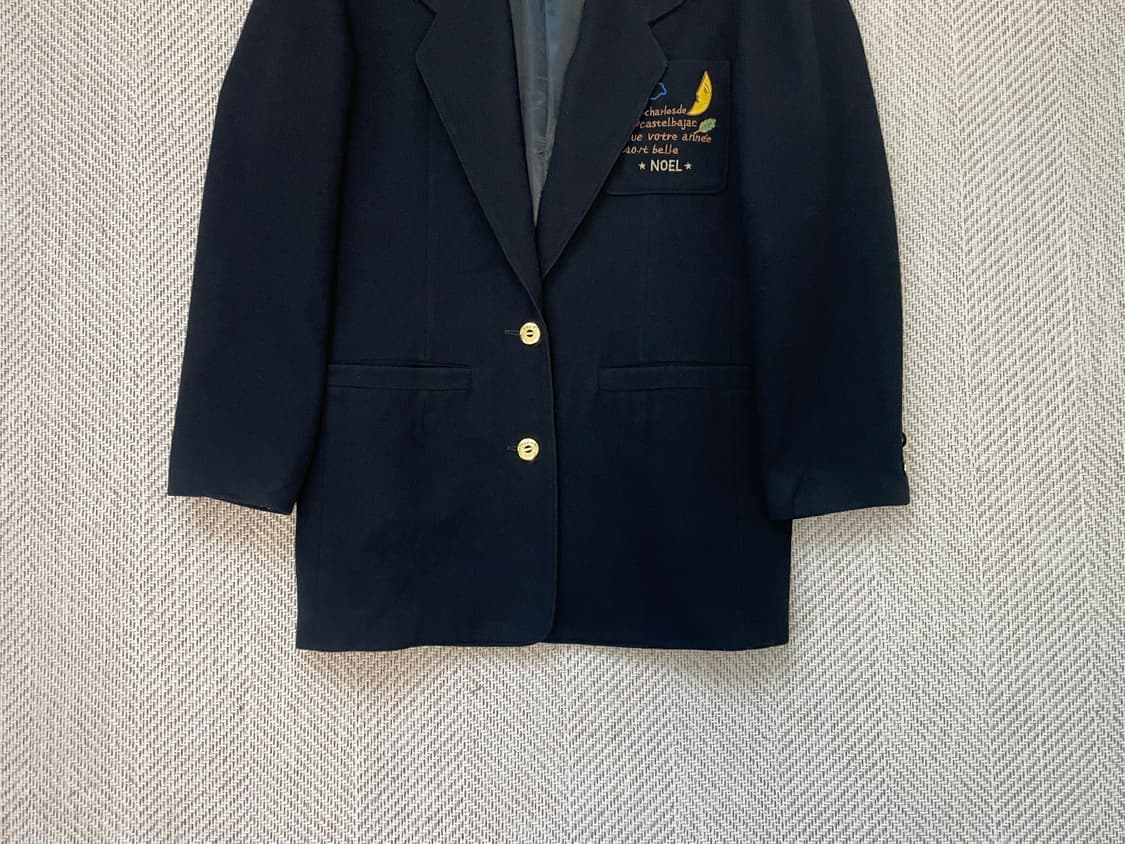 장샤를 드 카스텔바작 자수 금장 테일러드 자켓 J04124 상품이미지2