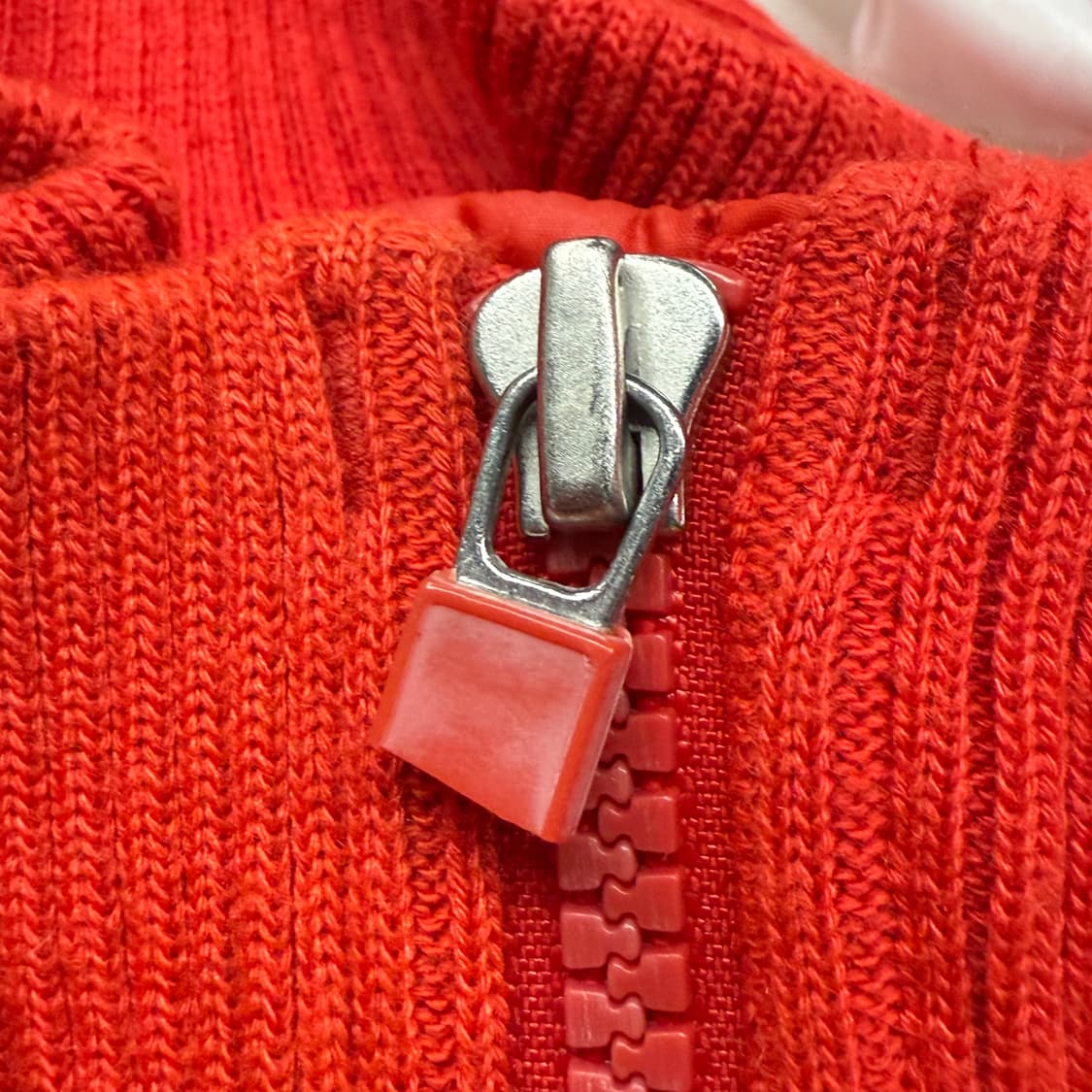 [정품/85] 아디다스 후드 패딩 조끼 레드 b14 상품이미지6