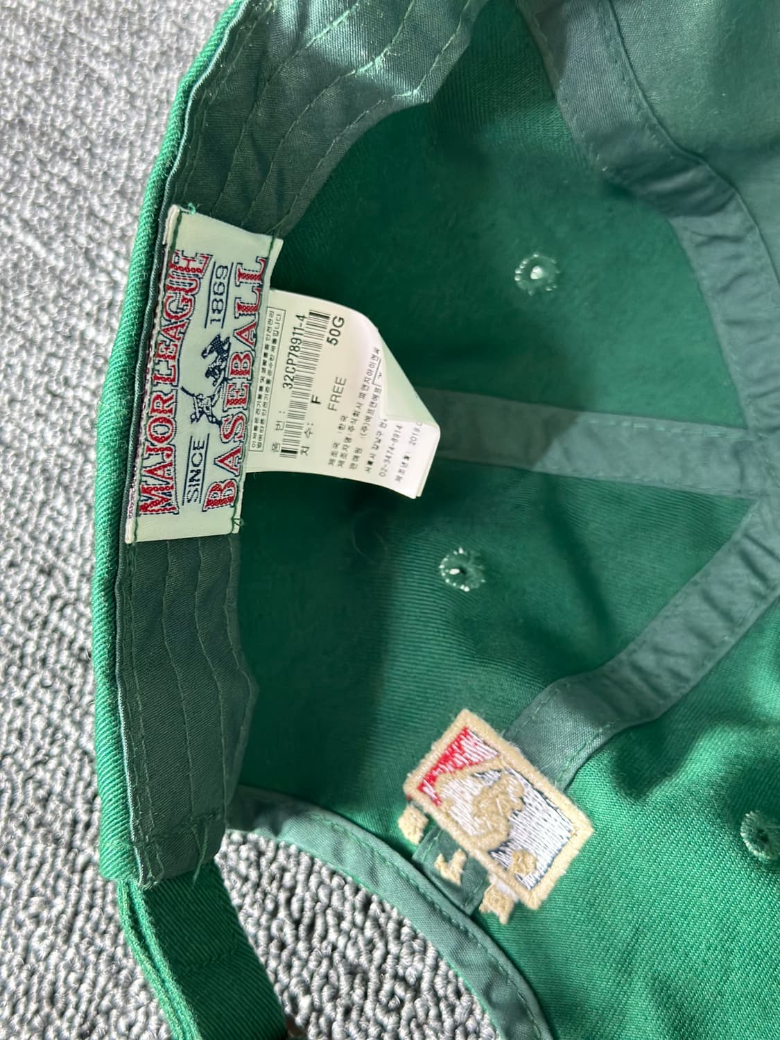 MLB 뉴욕 양키스 볼캡 그린 상품이미지6