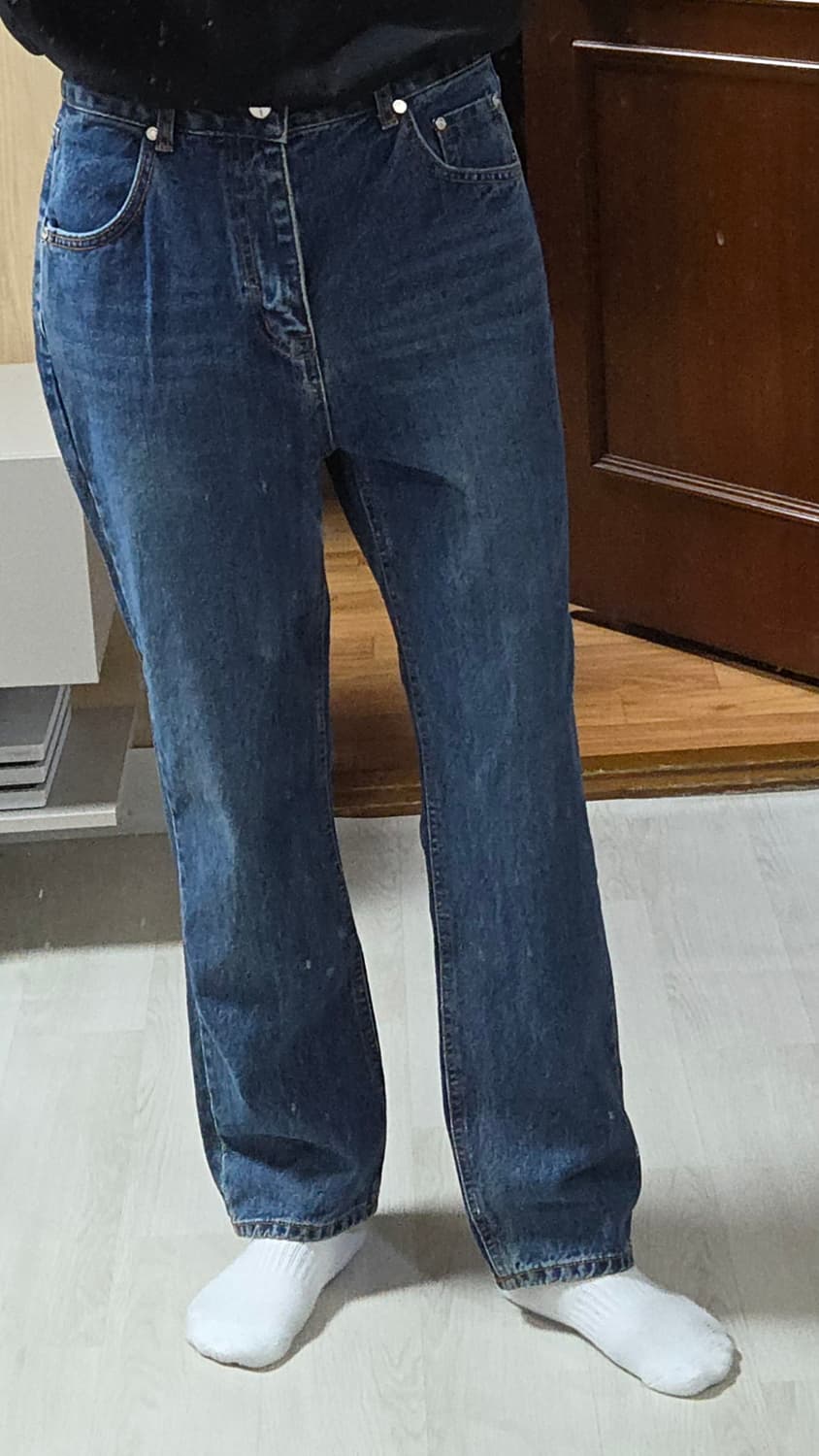 (착샷) 킨더살몬 데님 청바지 상품이미지9