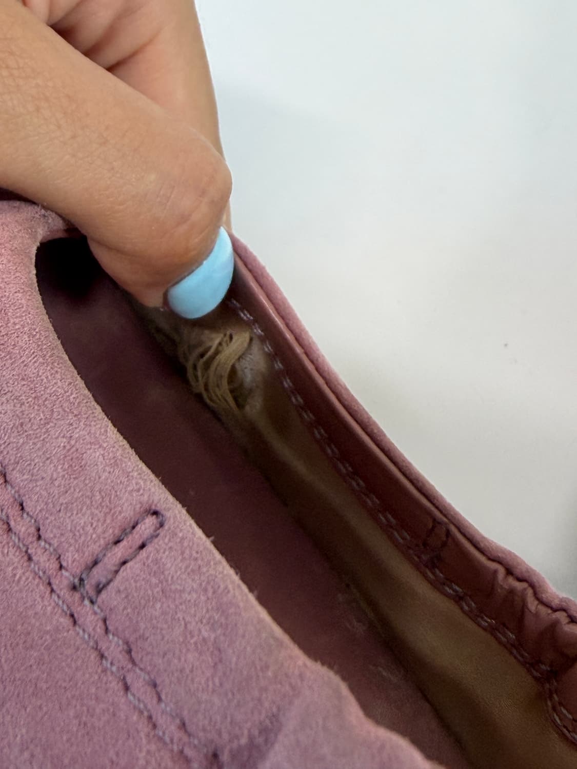 토즈 스웨이드 발레리나 플랫 (38.5) 상품이미지8