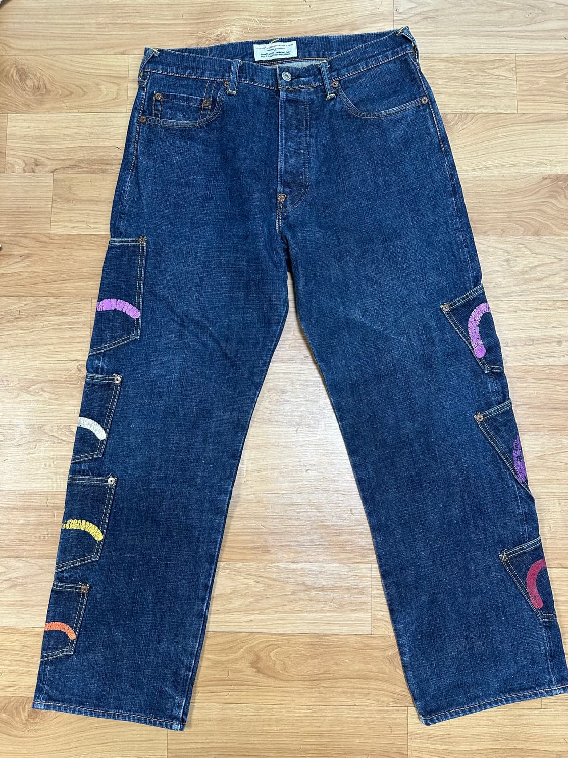 에브수 멀티포켓 데님 상품이미지2