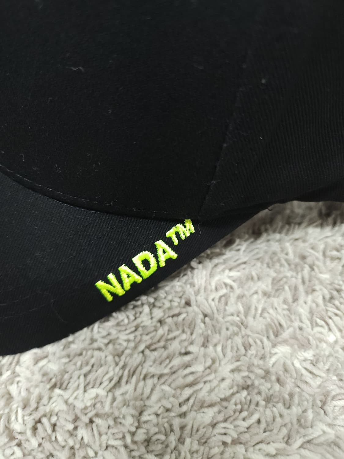 NADA 캡모자 블랙 L 새제품 상품이미지3