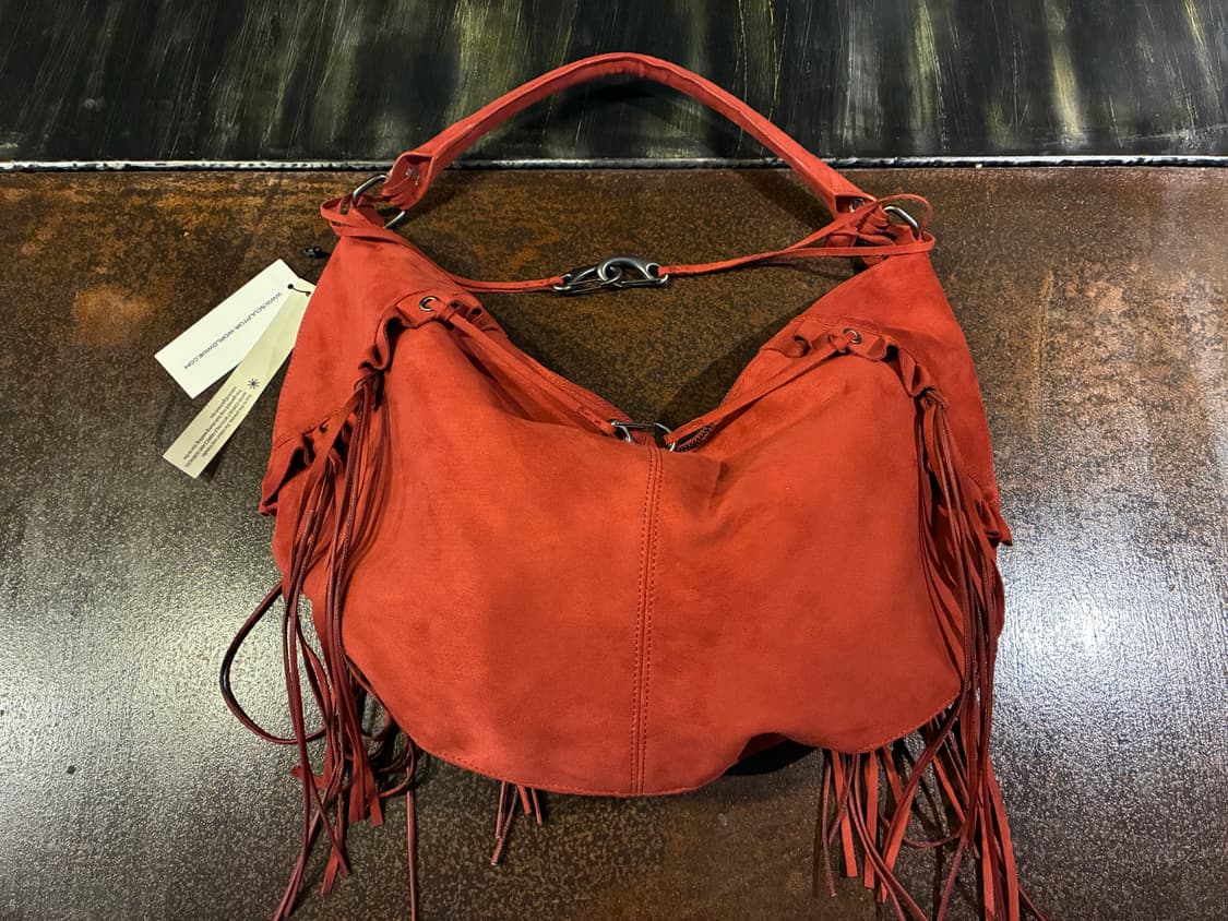 스컬프터 스웨이드 스트링 호보백  상품이미지3