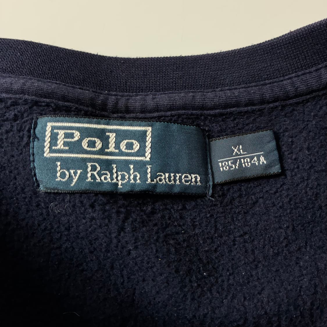 Polo  폴로 랄프로렌 자수 코튼 네이비 라운드 맨투맨  상품이미지4