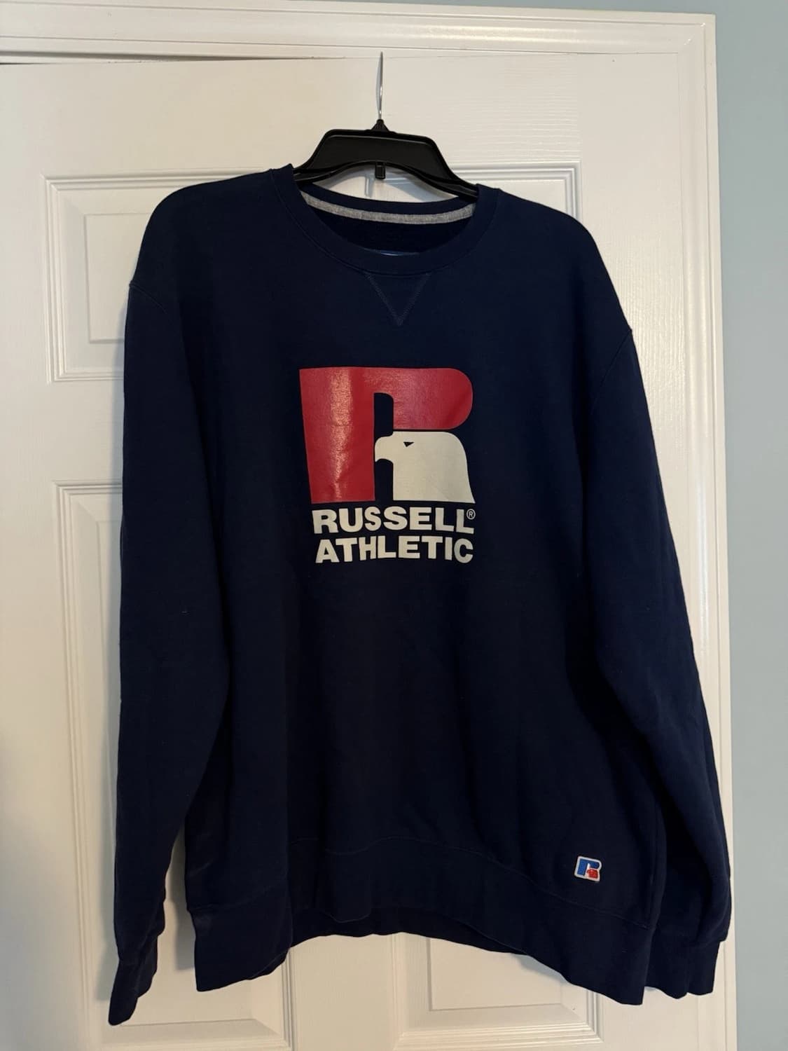 러셀 애슬레틱 네이비 블루 크루넥 맨투맨 상품이미지1