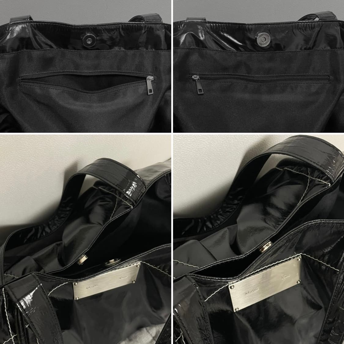 마뗑킴 빅 코팅 토트백 보부상백 상품이미지4