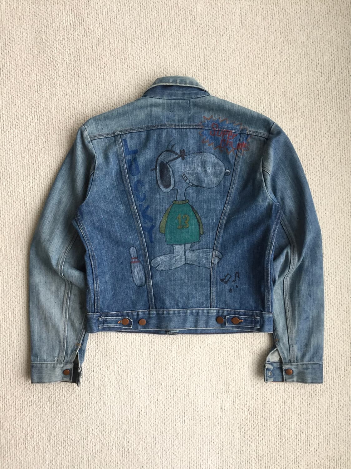 70‘s wrangler 124mj 126mj  데님 트러커 자켓 상품이미지1